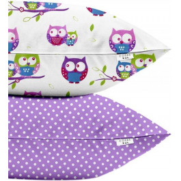 COSAS Набор наволочек Set Pillow Owls Dots Fio 50х70 2 шт (4822052023457)