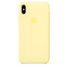 Apple iPhone XS Max Silicone Case - Mellow Yellow (MUJR2) - зображення 1