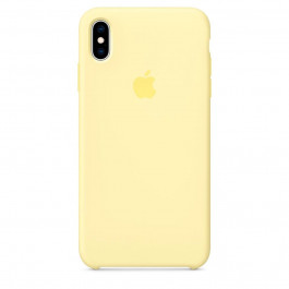 Apple iPhone XS Max Silicone Case - Mellow Yellow (MUJR2)