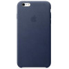 Apple iPhone 6s Plus Leather Case - Midnight Blue MKXD2 - зображення 1