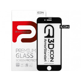 ArmorStandart Защитное стекло Icon 3D для iPhone 8 Plus/7 Plus Black (ARM55982)