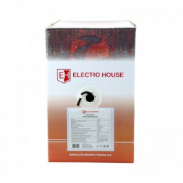 Electro House UTP 4х2х0,51 Cu наружный монтаж со стальной проволокой (EH.LAN-31)