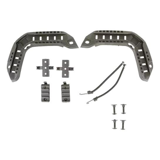 FMA Комплект кріпильної рейки  для шоломів типу FAST - чорний (FMA-21-008616) - зображення 1