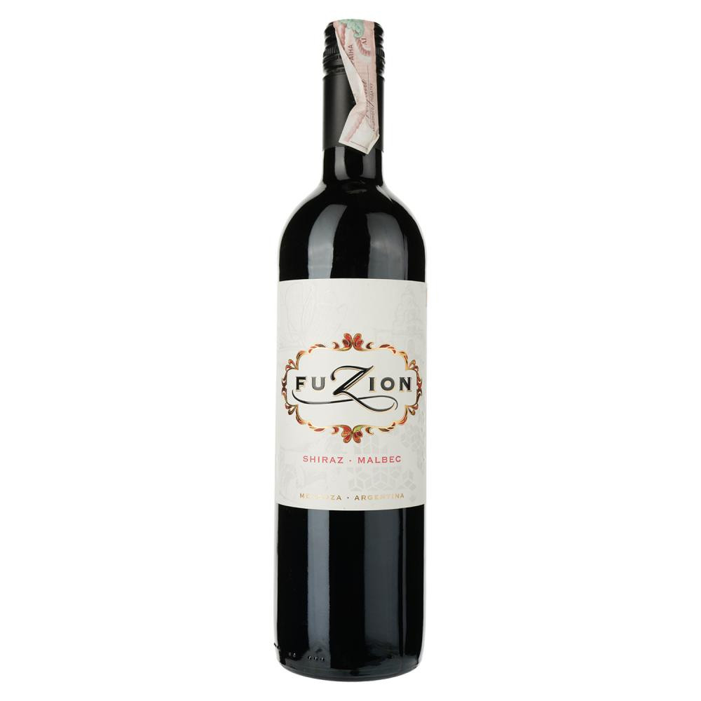 Fuzion Wines Шираз Мальбек красное 0,75л (7791728018134) - зображення 1