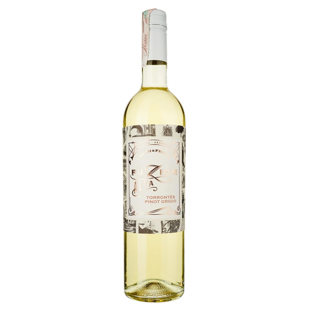 Fuzion Wines Альта Торронтес-Пино Гриджио 2017 белое 0,75л (7791728232172) - зображення 1