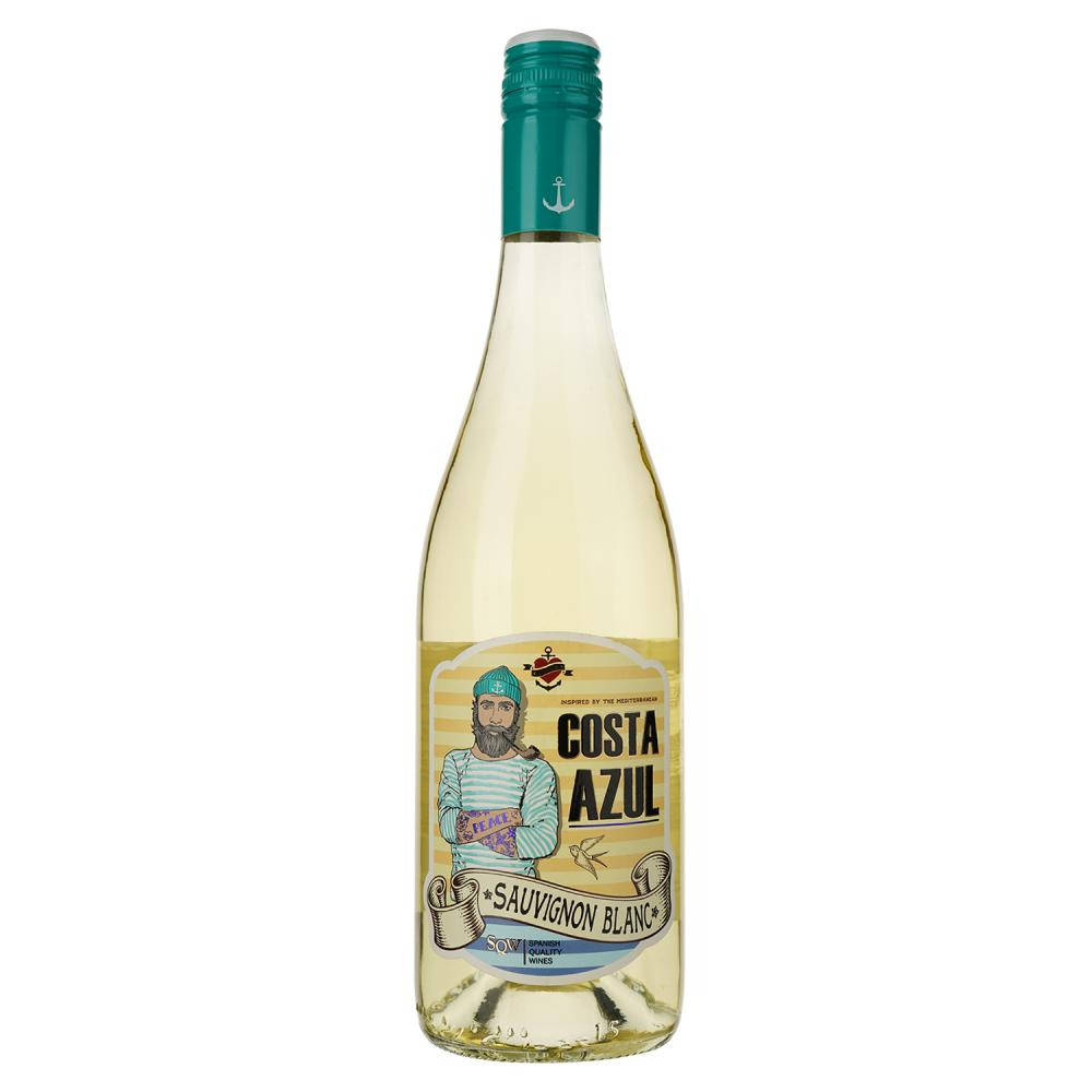 Bodegas Lozano Вино Costa Azul Sauvignon Blanc белое сухое 0,75 л (8427894019222) - зображення 1