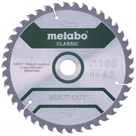 Metabo Multi Cut Classic 165x20 (628661000)