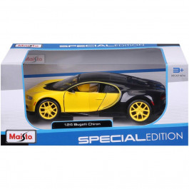 Maisto Bugatti Chiron чорно-жовтий 1:24 (31514 black/yellow)