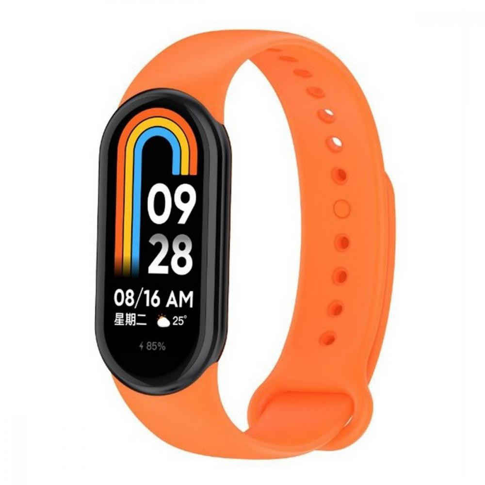 BeCover Силіконовий ремінець  для Xiaomi Mi Smart Band 8 Orange (709407) - зображення 1