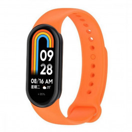 BeCover Силіконовий ремінець  для Xiaomi Mi Smart Band 8 Orange (709407)