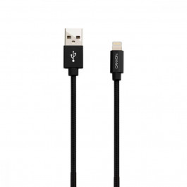 Canyon USB2.0 AM/Apple Lightning Black 0.96m (CNS-MFIC3B)