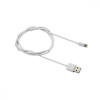 Canyon Ultra-Compact MFI Apple Lightning White 1m (CNS-MFICAB01W) - зображення 1