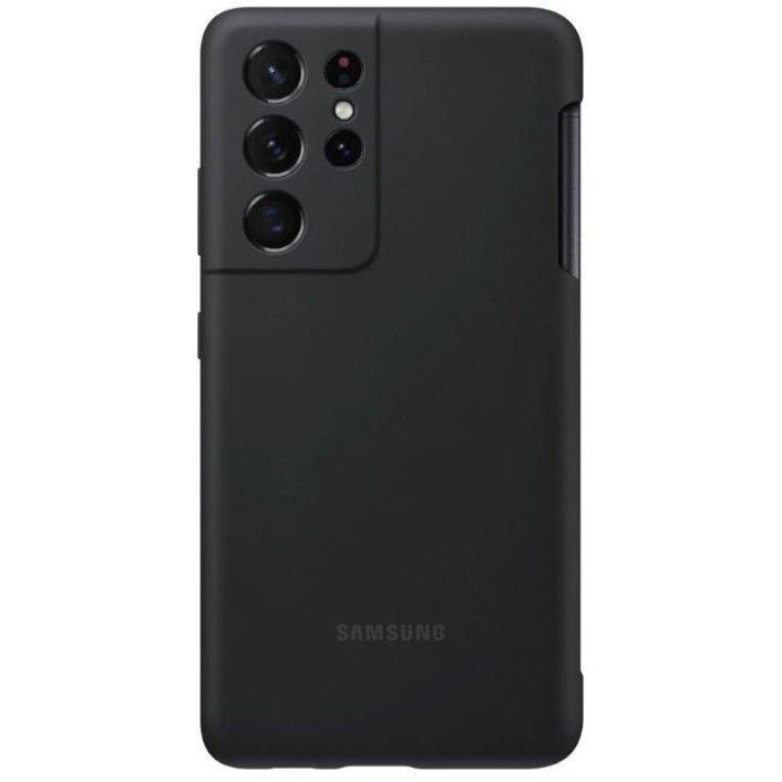 Samsung G998 Galaxy S21 Ultra Silicone Cover with S Pen Black (EF-PG99PTBEG) - зображення 1