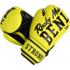 BenLee Rocky Marciano Chunky B Artificial Leather Boxing Gloves 8oz, Neon yellow (199261 neon yellow 8oz) - зображення 1