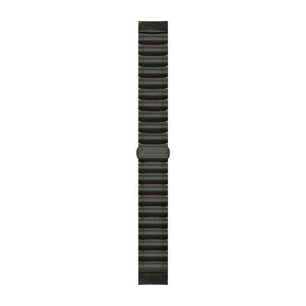 Garmin Ремешок для  MARQ Hybrid Titanium/Silicone Bracelet – Carbon Gray DLC (010-12738-00) - зображення 1