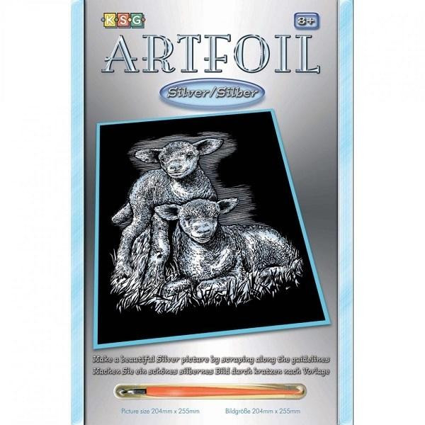Sequin Art ARTFOIL SILVER Lambs (SA0538) - зображення 1