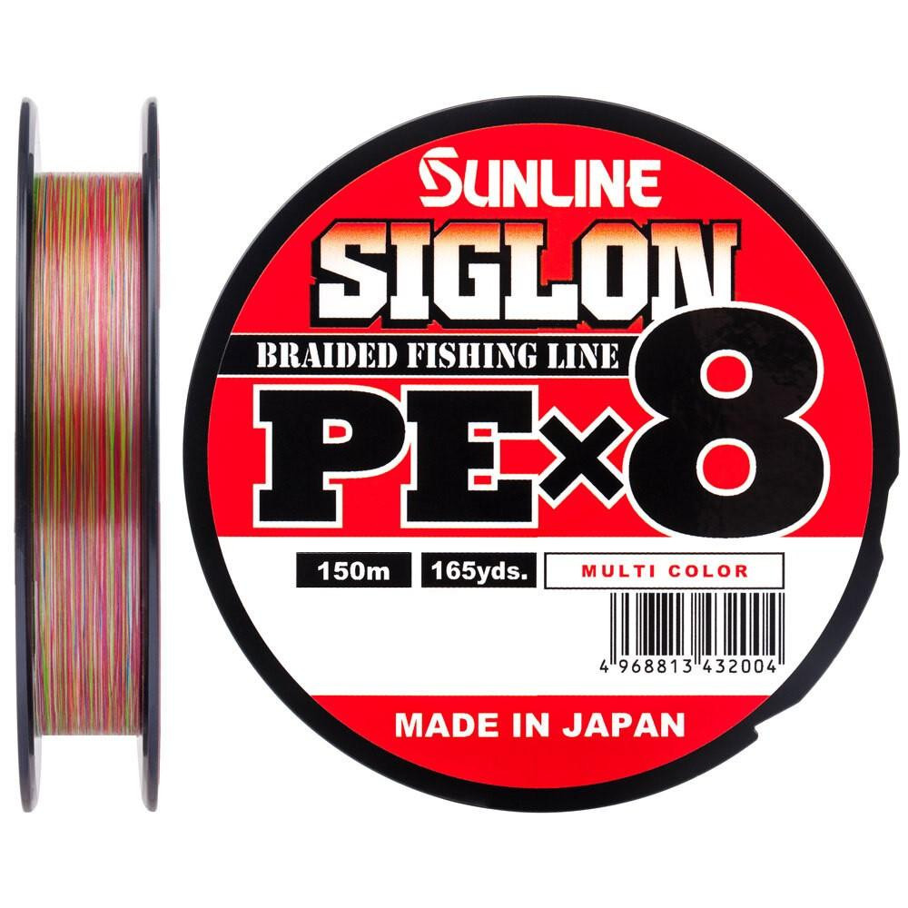Sunline Siglon PE X8 / multicolor / #3.0 / 0.296mm 150m 22.0kg - зображення 1