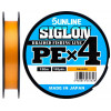 Sunline Siglon PE X4 / Orange / #2.0 / 0.242mm 150m 15.5kg - зображення 1