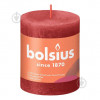 Bolsius Свічка Рустик стовпчик SHINE 80/68 червона (8717847146540) - зображення 1