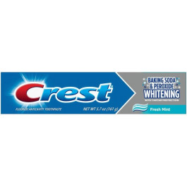 Crest Отбеливающая зубная паста  Baking Soda & Peroxide Whitening Fresh Mint 161 г (037000511601)