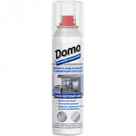 Domo Засіб для догляду за меблями  Сухий матовий блиск для неіржавної сталі та хрому 320 мл (XD 10032)