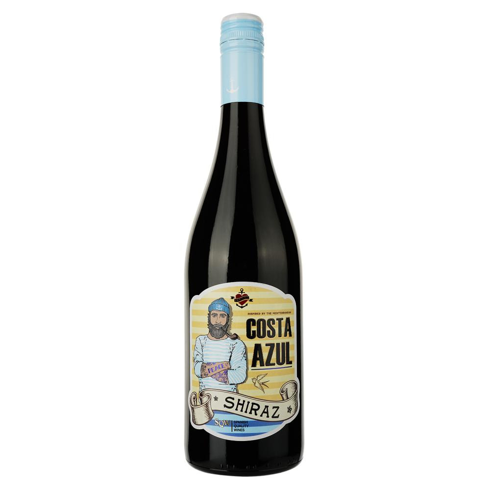 Bodegas Lozano Вино Costa Azul Shiraz красное сухое 0,75 л (8427894019215) - зображення 1