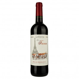Maison Bouey Вино  Lettres De France Rouge Moelleux червоне напівсолодке 0,75л 11,5% (3295890122766)