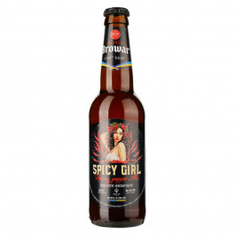 Volynski Browar Пиво  Spicy Girl світле нефільтроване 6% 0.35 л (4820183002013)