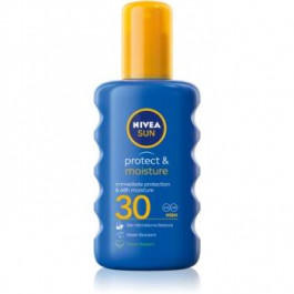 Nivea Sun Protect & Moisture зволожуючий спрей для засмаги 200 мл