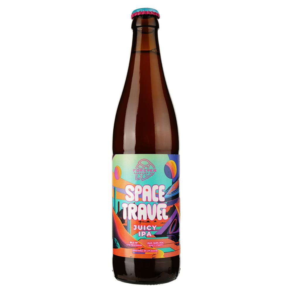 Forever Пиво  Space Travel Juicy IPA світле нефільтроване 0.5 л (4820183002099) - зображення 1