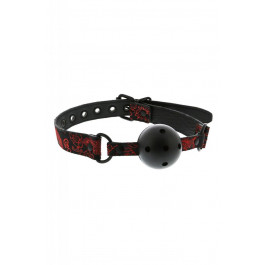 Dream toys Кляп BLAZE DELUXE BREATHABLE BALL GAG, Червоний, Регульований (DT21533)