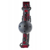 Dream toys Кляп BLAZE DELUXE BREATHABLE BALL GAG, Червоний, Регульований (DT21533) - зображення 4
