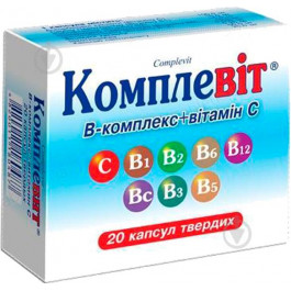 Київський вітамінний завод Комплевіт №20 (10х2) капсули
