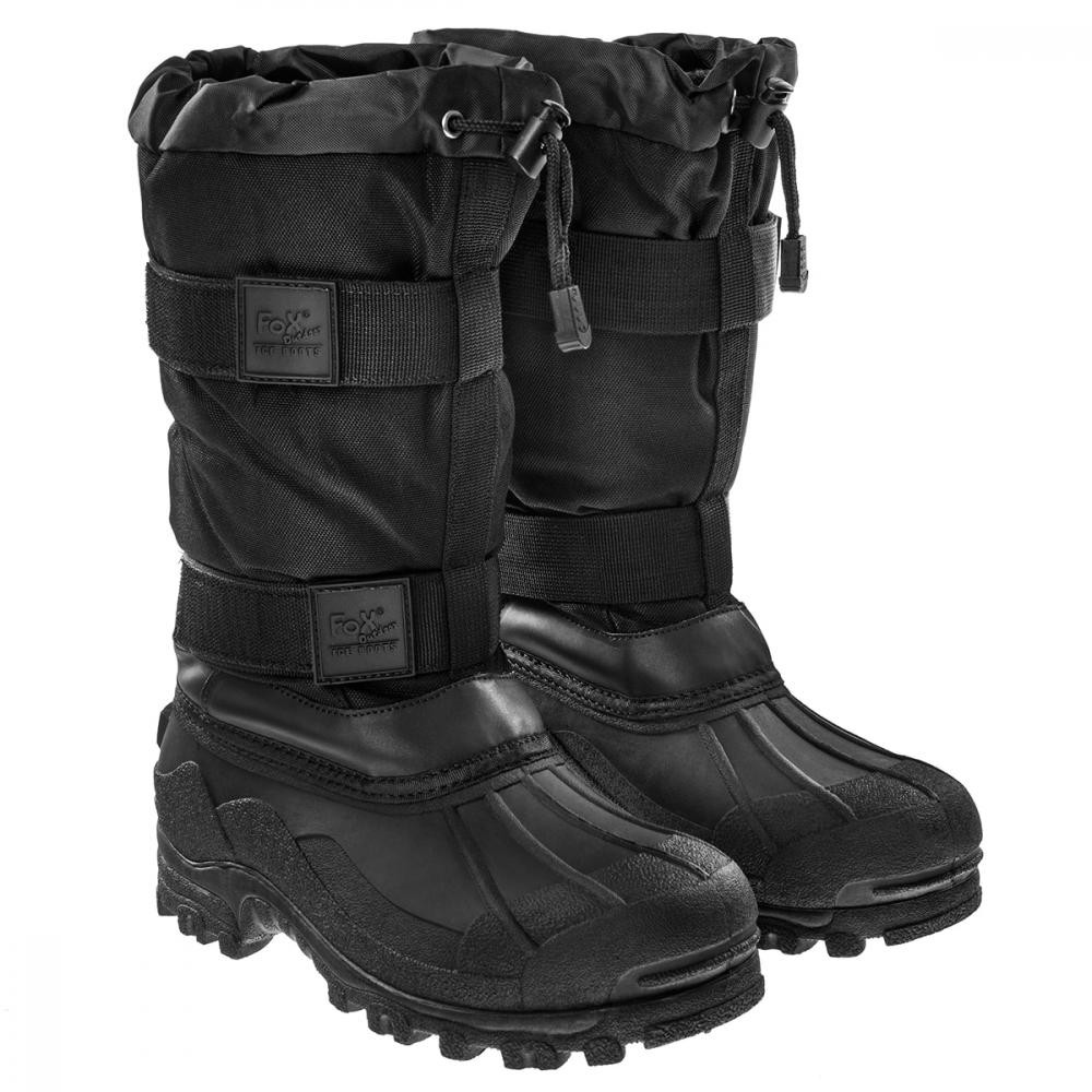 Fox Outdoor Зимові черевики MFH  Thermo Snow Boots Fox -40 град. - Black 42 - зображення 1