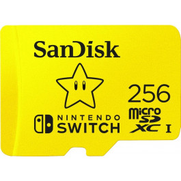 SanDisk 256 GB microSDXC for Nintendo Switch SDSQXAO-256G-GNCZN