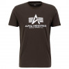 Alpha Industries Футболка T-Shirt  Basic - Black/Olive M - зображення 1