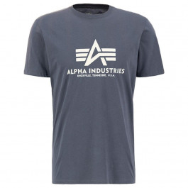   Alpha Industries Футболка T-Shirt  Basic - Grey/Black