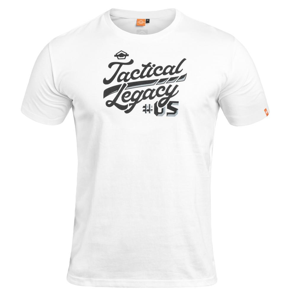 Pentagon Футболка T-Shirt  Ageron "Tactical Legacy" - White L - зображення 1