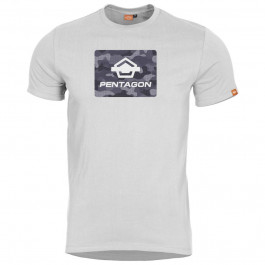 Pentagon Футболка T-Shirt  Ageron "Spot Camo" - White XXL