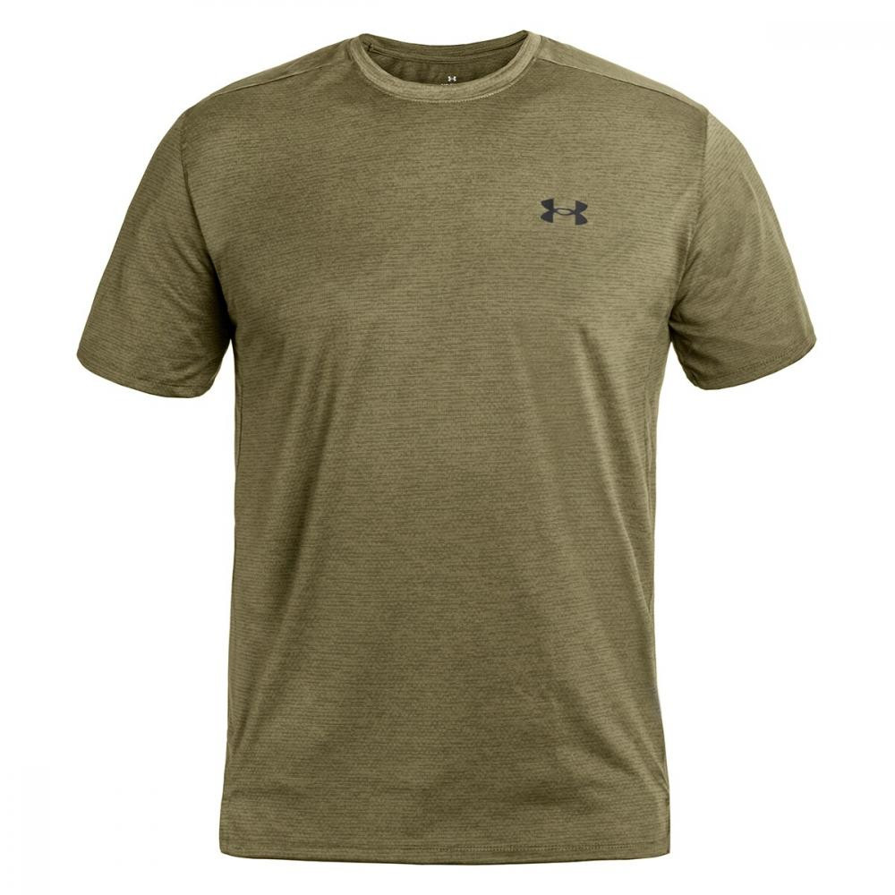 Under Armour Термоактивна футболка  UA Tech Vent Short Sleeve - Marine OD Green/Black XXL - зображення 1