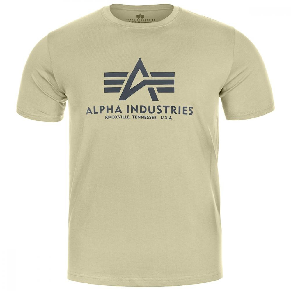 Alpha Industries Футболка T-Shirt  Basic - Light Olive S - зображення 1