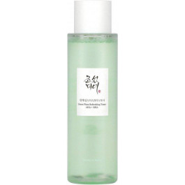 Beauty of Joseon Ніжний тонер для обличчя  Green plum refreshing toner: AHA + BHA з кислотами 150 мл (8809473195655)