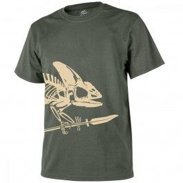 Helikon-Tex Футболка T-shirt  Full Body Skeleton - Olive Green