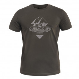 Helikon-Tex Футболка T-Shirt  Outback Life - Taiga Green XXL