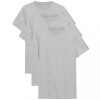 4F Футболка T-shirt  TTSHM536 Холодний Світлий Сірий Меланж - 3 шт. S - зображення 1