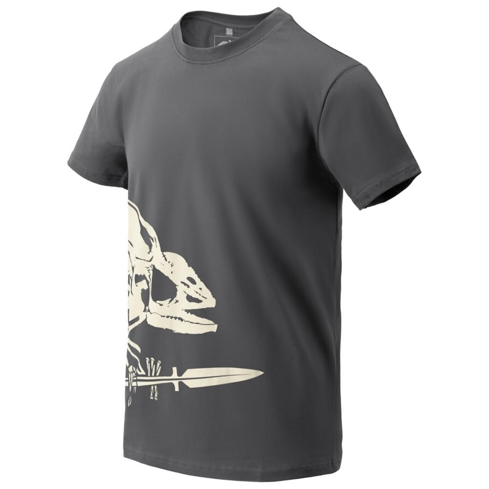 Helikon-Tex Футболка T-shirt  Full Body Skeleton - Shadow Grey - зображення 1