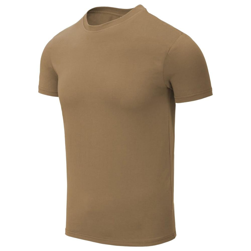 Helikon-Tex Футболка T-Shirt  з органічної бавовни Slim - U.S. Brown XS - зображення 1