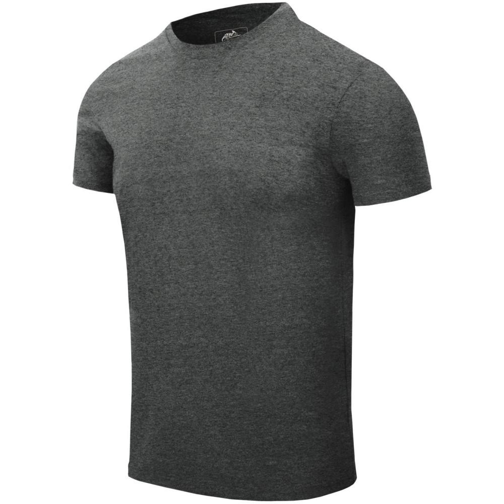 Helikon-Tex Футболка T-Shirt  Slim - Black/Grey Melange XS - зображення 1