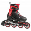 Роликові ковзани розсувні Rollerblade Microblade / размер 28-32 black/red (07957200741 28-32)