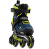 Rollerblade Microblade 3WD / размер 36.5-40.5 blue royal/lime (07221700159 36.5-40.5) - зображення 3